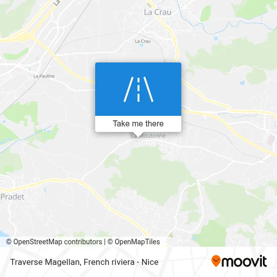 Traverse Magellan map