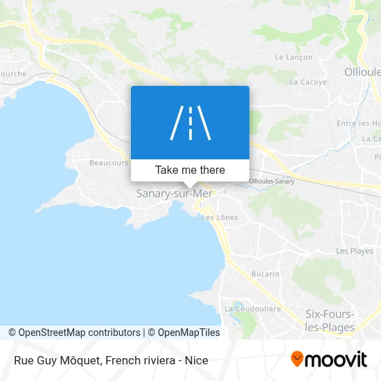 Rue Guy Môquet map