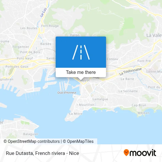 Mapa Rue Dutasta