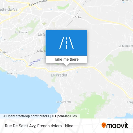 Rue De Saint-Avy map