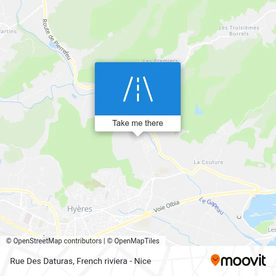Rue Des Daturas map
