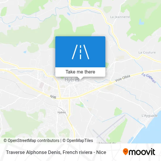 Traverse Alphonse Denis map
