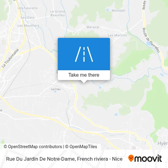 Rue Du Jardin De Notre-Dame map