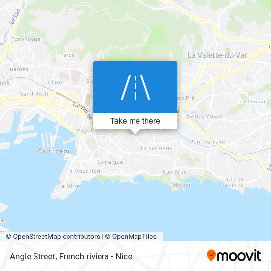 Rue De L'Angle map