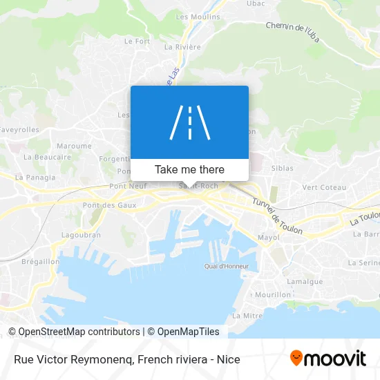 Rue Victor Reymonenq map