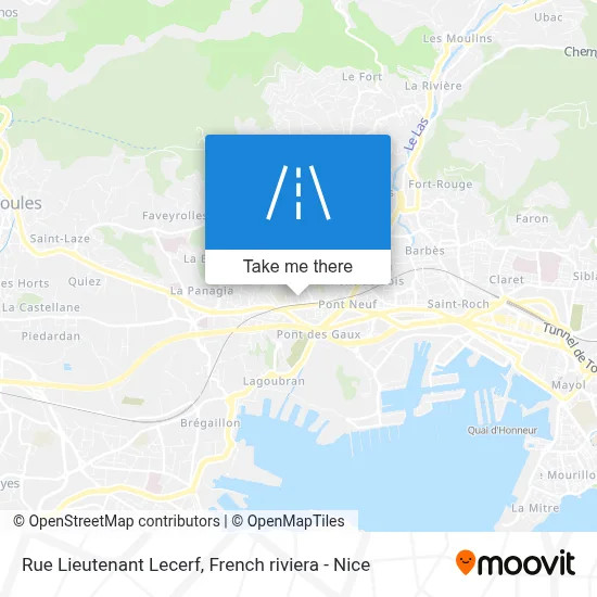 Mapa Rue Lieutenant Lecerf