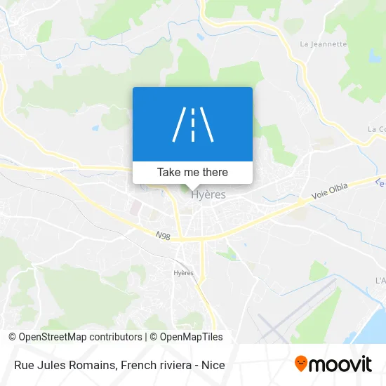 Rue Jules Romains map