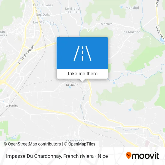 Impasse Du Chardonnay map