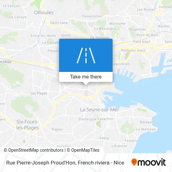 Rue Pierre-Joseph Proud'Hon map