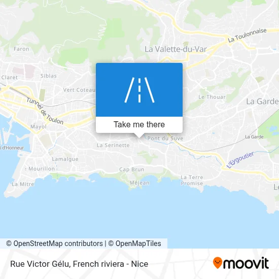 Rue Victor Gélu map
