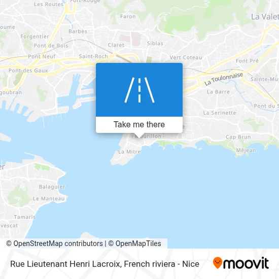 Rue Lieutenant Henri Lacroix map