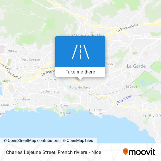 Rue Charles Lejeune map