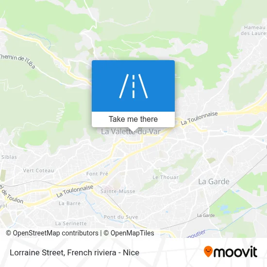Rue De Lorraine map