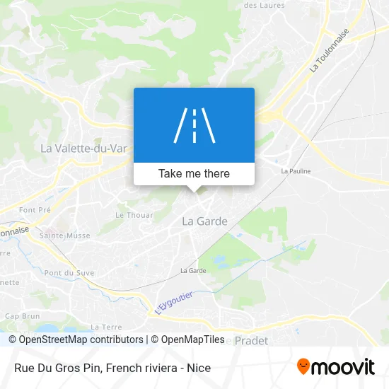Rue Du Gros Pin map