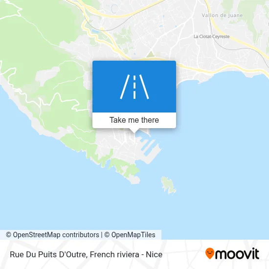 Mapa Rue Du Puits D'Outre