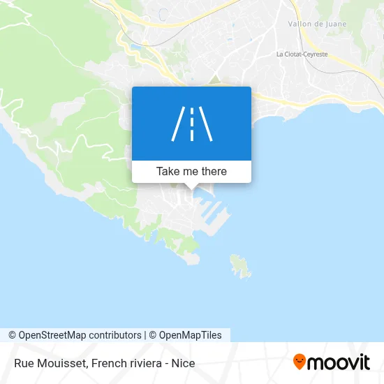 Rue Mouisset map