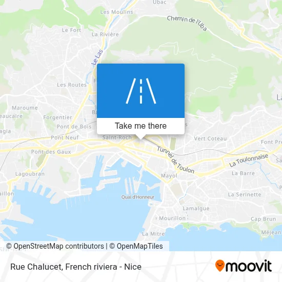 Rue Chalucet map