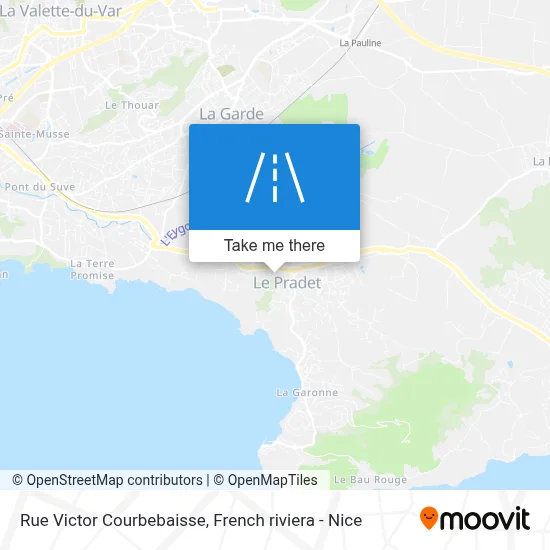 Rue Victor Courbebaisse map