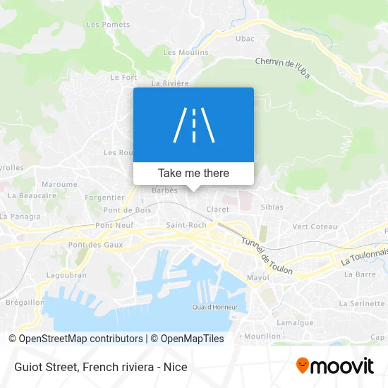 Rue Guiot map
