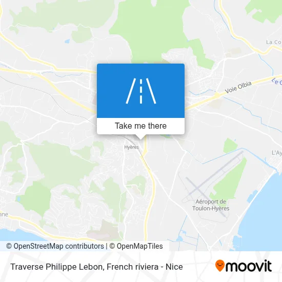 Traverse Philippe Lebon map