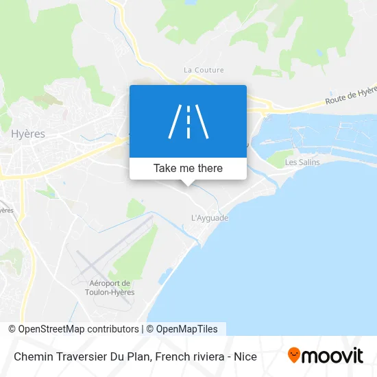 Chemin Traversier Du Plan map