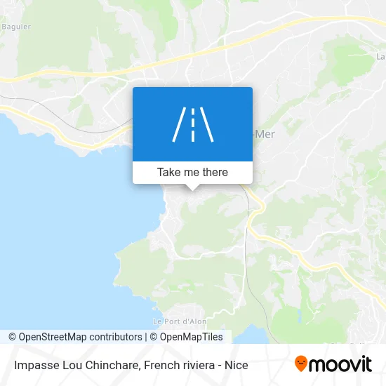 Impasse Lou Chinchare map