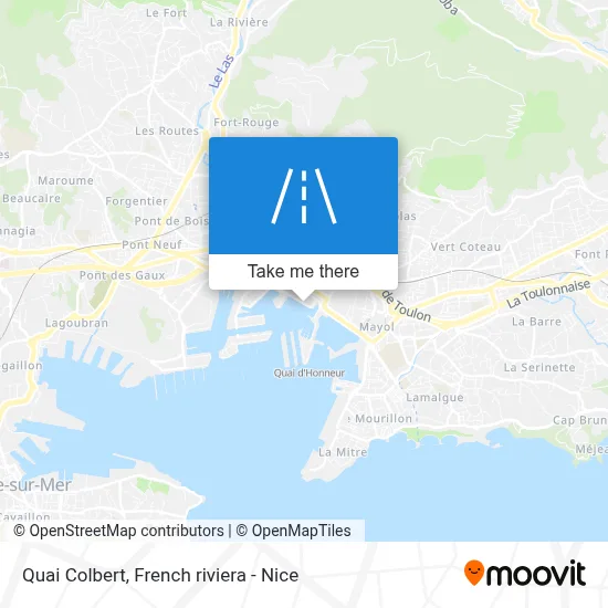 Quai Colbert map