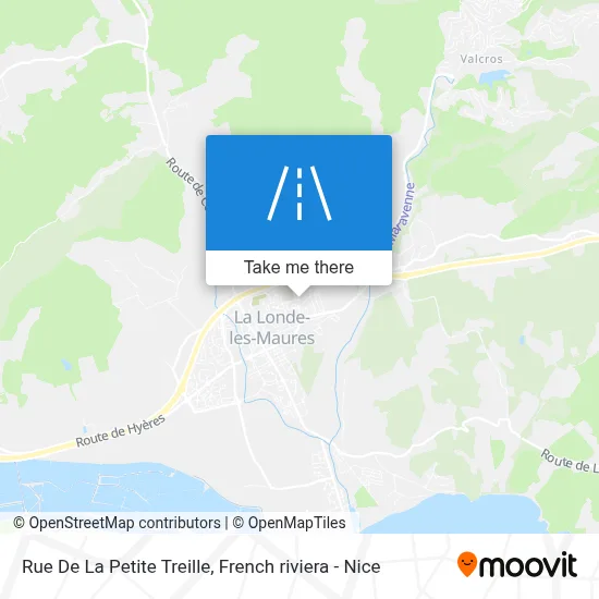 Rue De La Petite Treille map