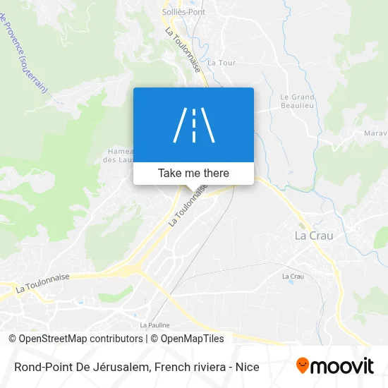 Rond-Point De Jérusalem map