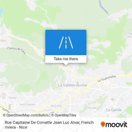 Rue Capitaine De Corvette Jean Luc Alvar map