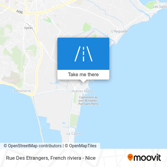 Rue Des Etrangers map