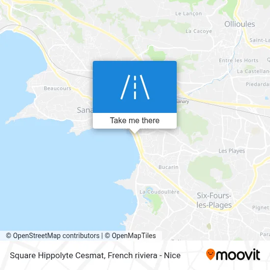 Square Hippolyte Cesmat map