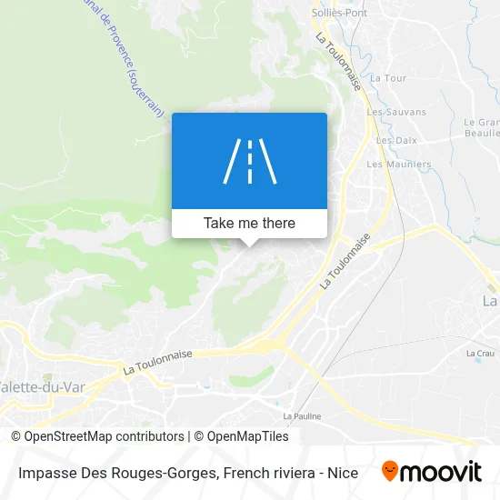 Mapa Impasse Des Rouges-Gorges