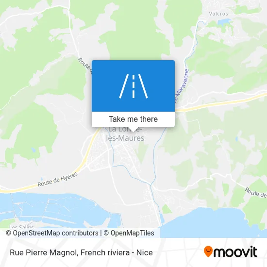 Rue Pierre Magnol map