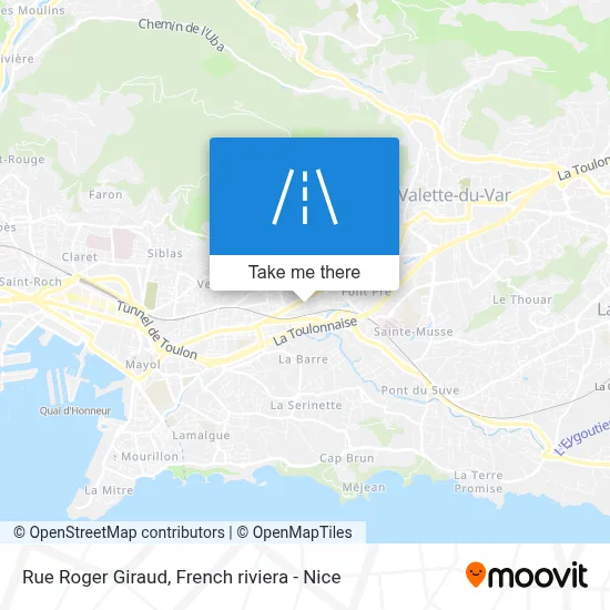 Mapa Rue Roger Giraud