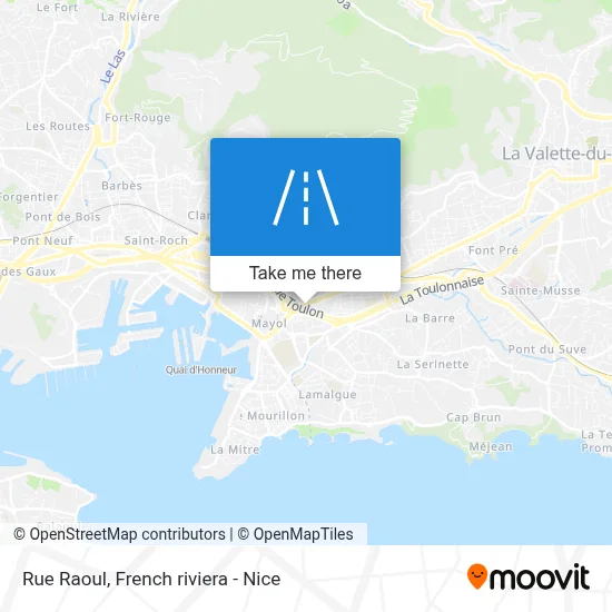 Rue Raoul map
