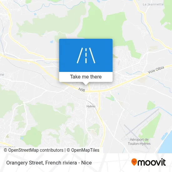 Rue De L'Orangerie map