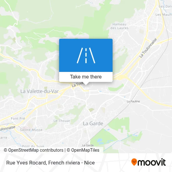 Rue Yves Rocard map