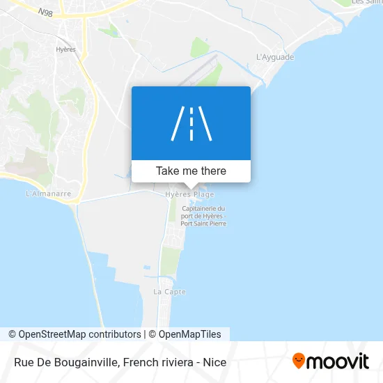 Rue De Bougainville map