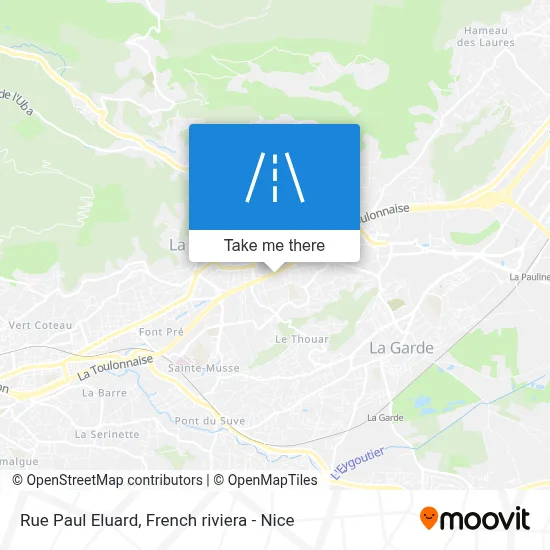 Rue Paul Eluard map