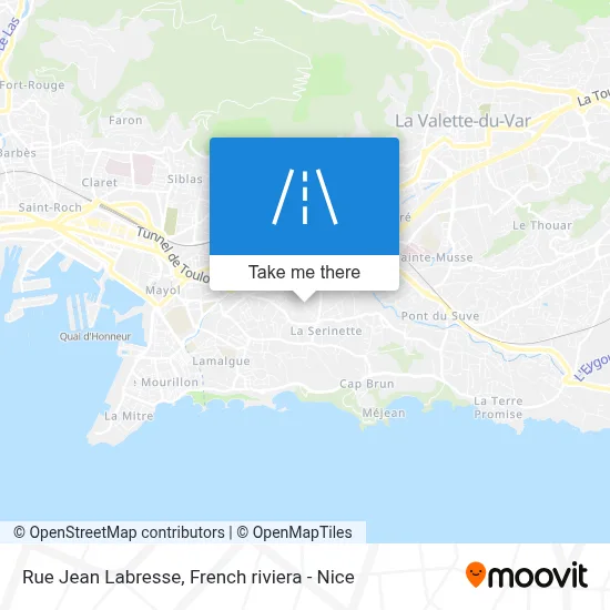 Rue Jean Labresse map