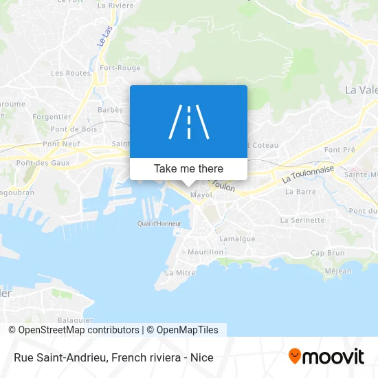 Rue Saint-Andrieu map