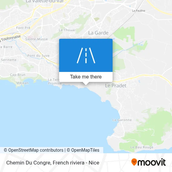Chemin Du Congre map