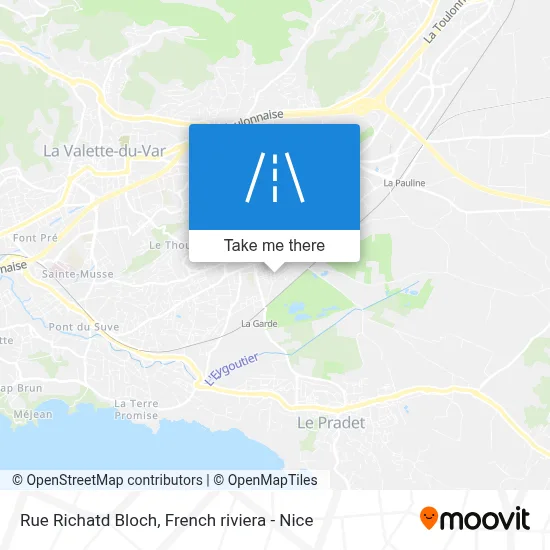 Rue Richatd Bloch map