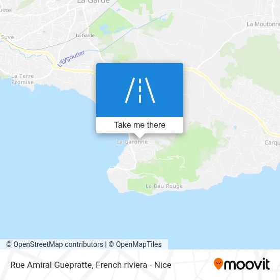Rue Amiral Guepratte map