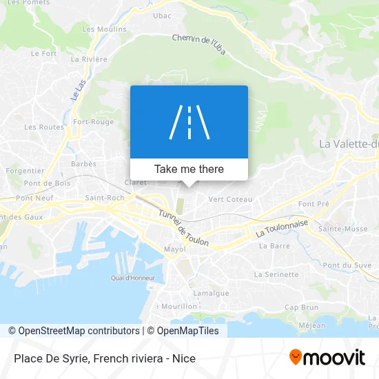 Place De Syrie map