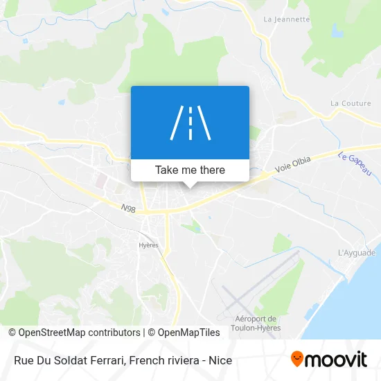 Rue Du Soldat Ferrari map