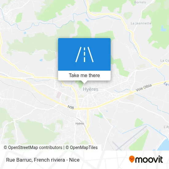 Rue Barruc map