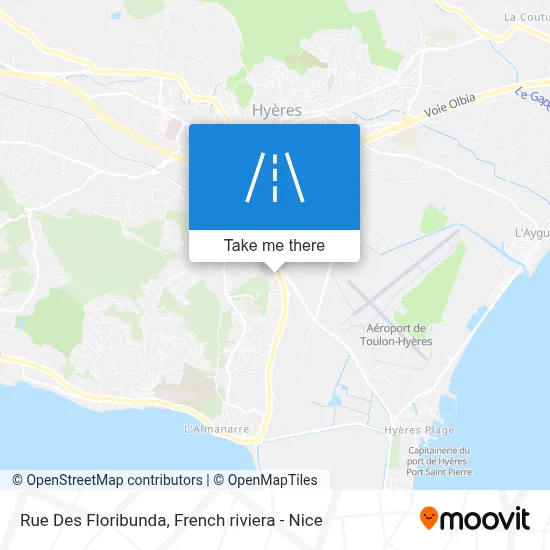 Rue Des Floribunda map