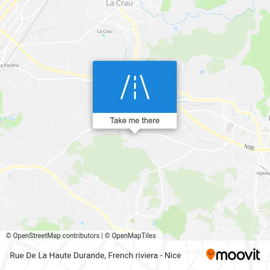 Rue De La Haute Durande map